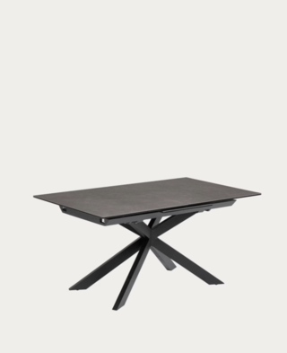 Atminda uitschuifbare tafel , Kave Home , Zwart